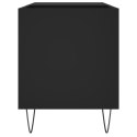 SZAFKA NA PŁYTY WINYLOWE CZARNA 85X38X48CM