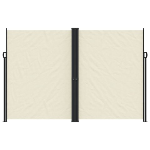 ZWIJANA MARKIZA BOCZNA KREMOWA 220X600CM