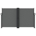 ZWIJANA MARKIZA BOCZNA ANTRACYTOWA 140X 600CM