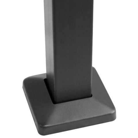 ALTANA GRILLOWA OGRODOWA Z PÓŁKAMI 240X150X243CM STAL