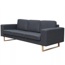 SOFA 3-OS. CIEMNOSZARA