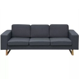 SOFA 3-OS. CIEMNOSZARA