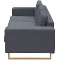 SOFA 3-OS. CIEMNOSZARA