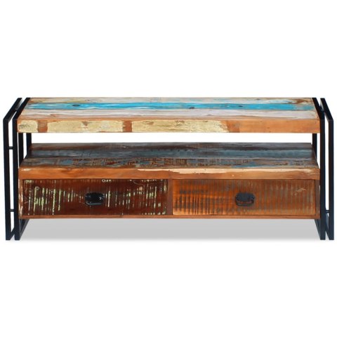 SZAFKA POD TV Z GO DREWNA Z ODZYSKU