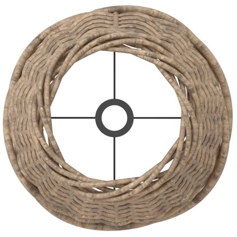 KLOSZ DO LAMPY BRĄZOWY Ø15X12CM WIKLINA