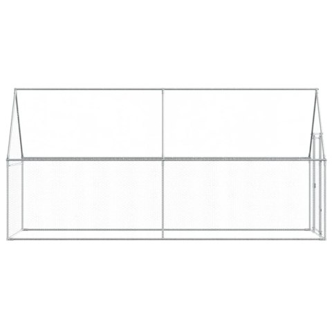 KLATKA DLA KRÓLIKA KRÓLIKÓW KACZEK KUR GĘSI 400X100X190CM STAL GALWANIZOWANA