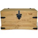 SKRZYNIA W MEKSYKAŃSKIM STYLU CORONA SOSNA 91X49,5X47CM