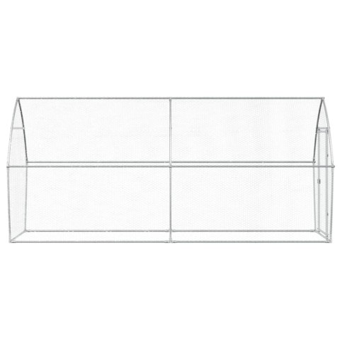 KLATKA DLA KRÓLIKA KRÓLIKÓW KACZEK KUR GĘSI 400X105X182CM STAL GALWANIZOWANA