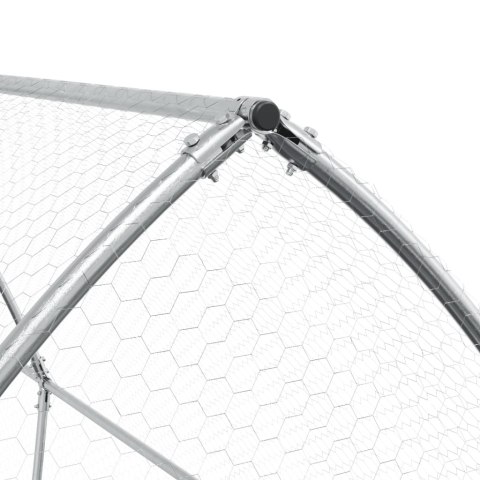 KLATKA DLA KRÓLIKA KRÓLIKÓW KACZEK KUR GĘSI 400X105X182CM STAL GALWANIZOWANA