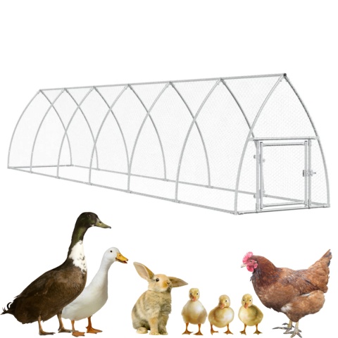 KLATKA DLA KRÓLIKA KRÓLIKÓW KACZEK KUR GĘSI 600X105X120CM STAL GALWANIZOWANA