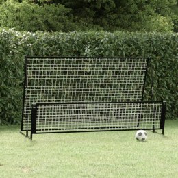 REBOUNDER DO PIŁKI NOŻNEJ 2-W-1 202X104X120CM STAL