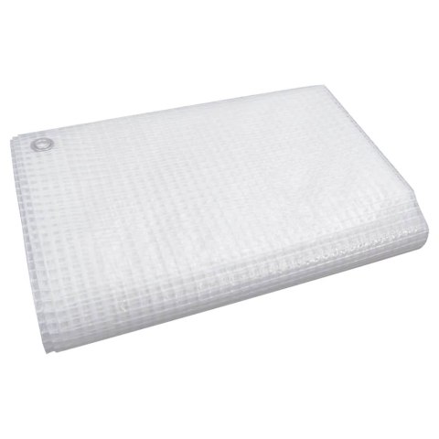 PLANDEKA LENO 140G/M² 8X8M BIAŁA