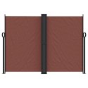 ZWIJANA MARKIZA BOCZNA OCHRONA PRZED SŁOŃCEM NA TARAS BRĄZOWA 180X1000CM