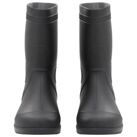 KALOSZE CZARNE ROZMIAR 45 PVC