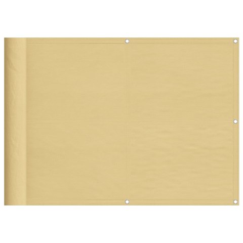 PARAWAN BALKONOWY PIASKOWY 75X600CM WODOODPORNY