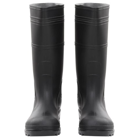 KALOSZE CZARNE ROZMIAR 44 PVC