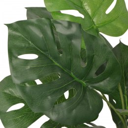 SZTUCZNA MONSTERA Z DONICZKĄ 45CM ZIELONA