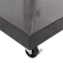 PODSTAWA POD PARASOL GRANITOWA 30KG KWADRATOWA CZARNA