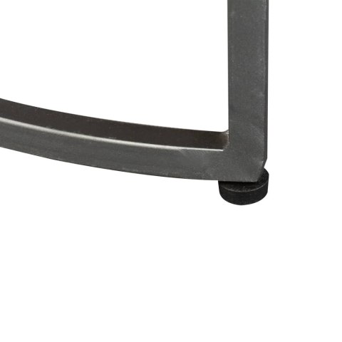 ZESTAW STOLIKÓW BOCZNYCH INDUSTRIALNYCH DREWNO MANGO METAL 2 SZT LOFT