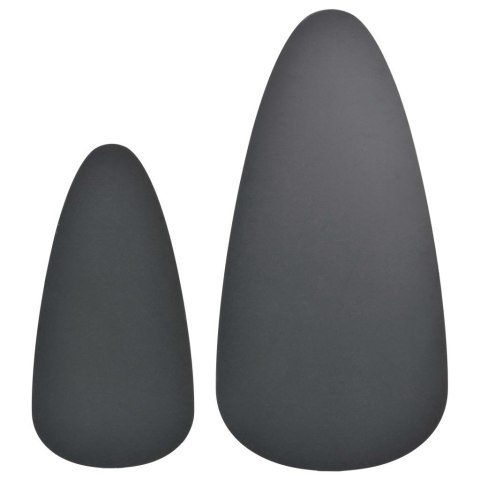 ZESTAW STOLIKÓW KAWOWYCH 2 SZT. LITE DREWNO SOSNOWE CZARNY