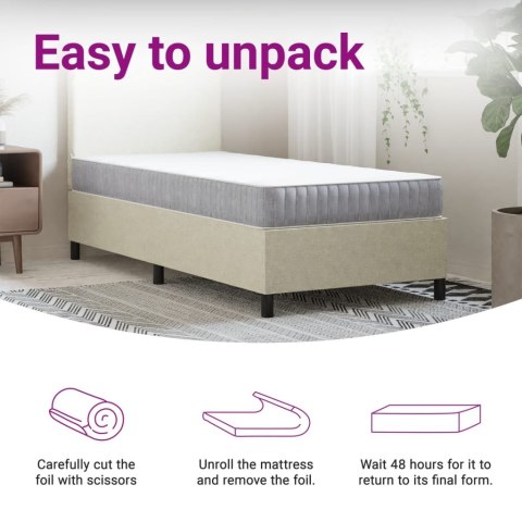 MATERAC KIESZENIOWY TWARDOŚĆ ŚREDNIA 70X200CM