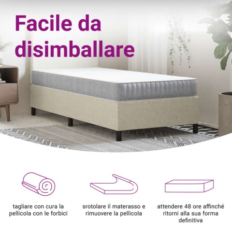 MATERAC KIESZENIOWY TWARDOŚĆ ŚREDNIA 70X200CM