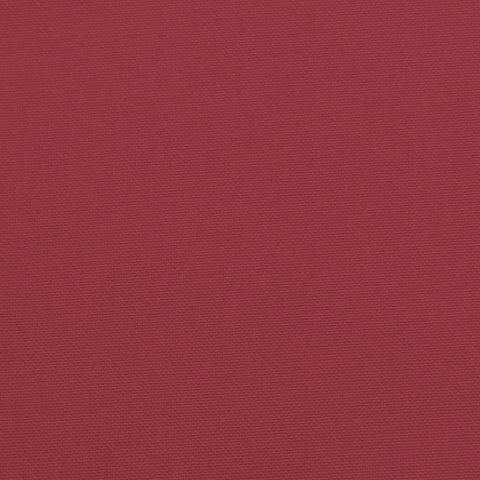 PODUSZKI NA ŁAWKĘ OGRODOWĄ 2SZT.,CZERWONE WINO TKANINA OXFORD