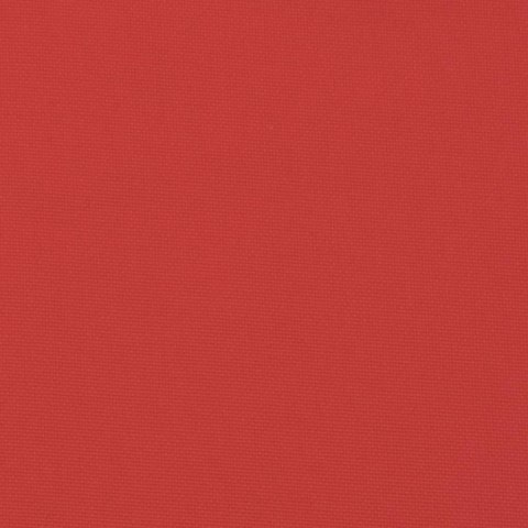 PODUSZKI NA PALETY 6 SZT. CZERWONE 50X50X7CM TKANINA