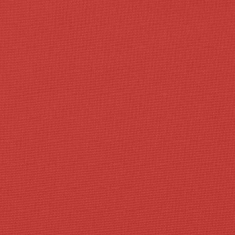 PODUSZKI NA ŁAWKĘ OGRODOWĄ 2 SZT. CZERWONA TKANINA OXFORD