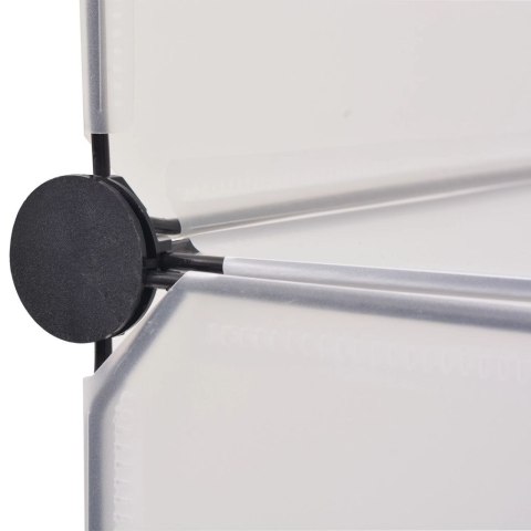 SZAFKA NA BUTY Z 12 PRZEGRODAMI BIAŁA