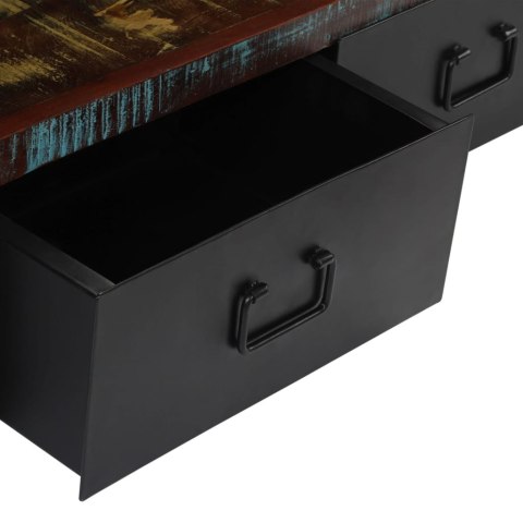 SZAFKA POD TV Z DREWNA ODZYSKANEGO 120X30X40CM