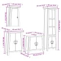 4-CZ. ZESTAW MEBLI ŁAZIENKOWYCH LITE DREWNO SOSNOWE