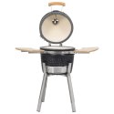 CERAMICZNY GRILL KAMADO Z WĘDZARNIĄ 81CM