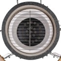 CERAMICZNY GRILL KAMADO Z WĘDZARNIĄ 81CM