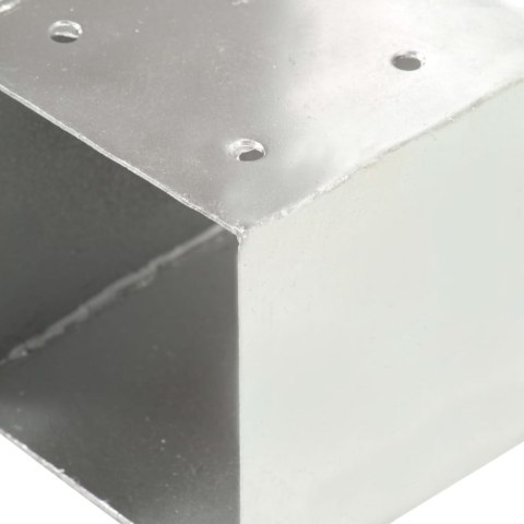 ŁĄCZNIKI W KSZTAŁCIE T 4 SZT. GALWANIZOWANY METAL 101X101MM