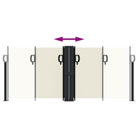 ZWIJANA MARKIZA BOCZNA KREMOWA 100X 1000CM