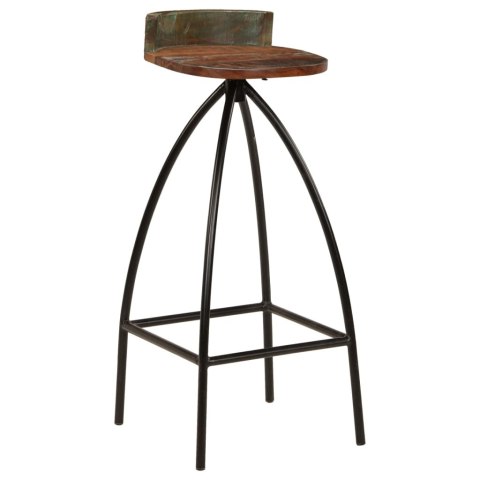 STOŁKI BAROWE 2 SZT DREWNO Z ODZYSKU