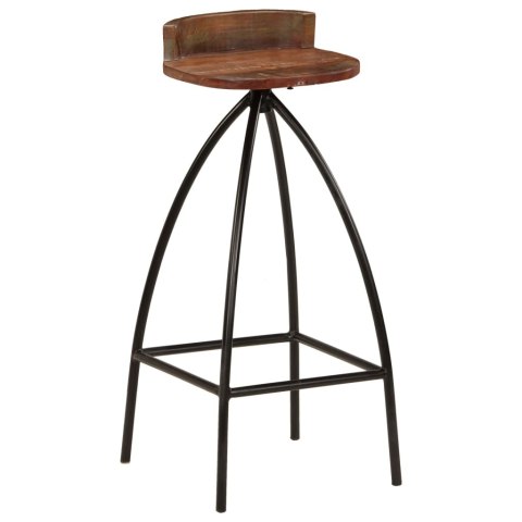 STOŁKI BAROWE 2 SZT DREWNO Z ODZYSKU