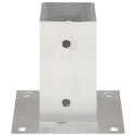 PODSTAWY SŁUPÓW 4 SZT. GALWANIZOWANY METAL 71MM