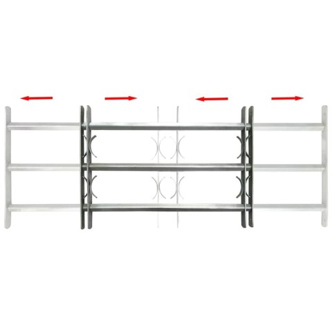 KRATA BEZPIECZEŃSTWA NA OKNO Z REGULACJĄ 1000-1500MM