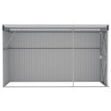 SZOPA OGRODOWA MOCOWANA DO ŚCIANY ANTRACYTOWA 118X288X178CM