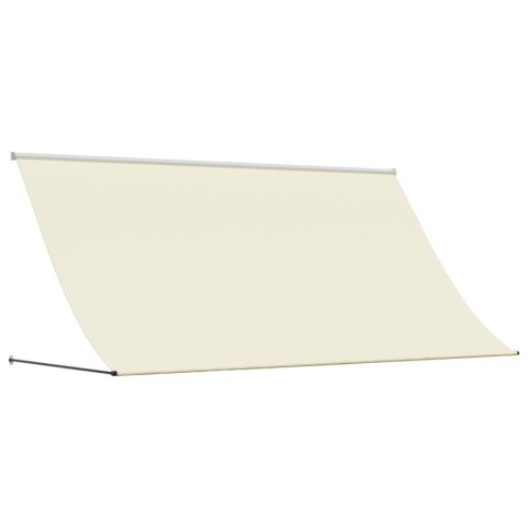MARKIZA ZWIJANA KREMOWA 300X150CM TKANINA I STAL