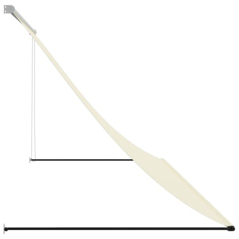 MARKIZA ZWIJANA KREMOWA 300X150CM TKANINA I STAL