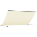 MARKIZA ZWIJANA KREMOWA 300X150CM TKANINA I STAL