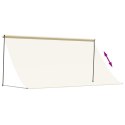 MARKIZA ZWIJANA KREMOWA 300X150CM TKANINA I STAL