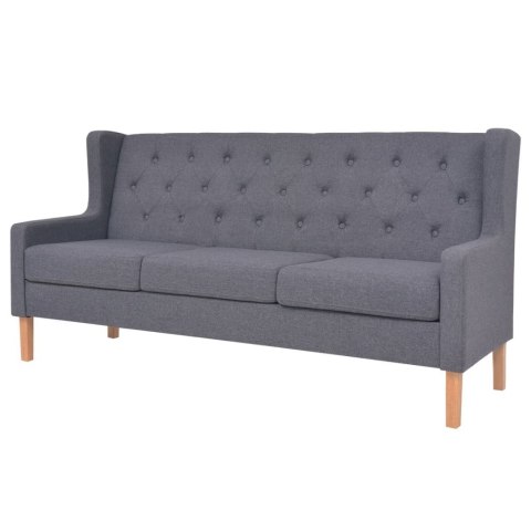 3-OSOBOWA SOFA TKANINA SZARA