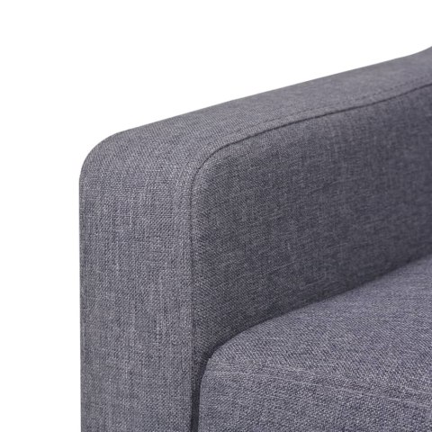 3-OSOBOWA SOFA TKANINA SZARA
