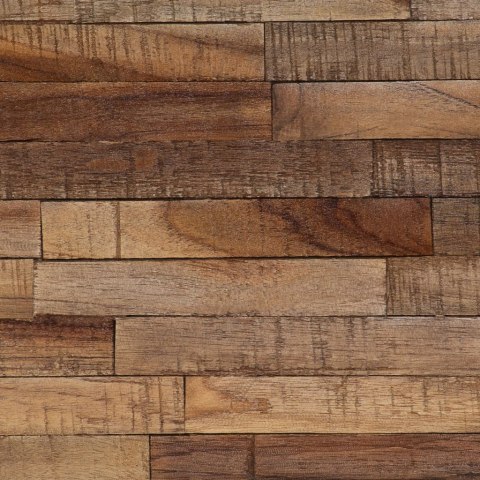 STOLIK KONSOLA DREWNO TEKOWE Z ODZYSKU 90X30X76CM