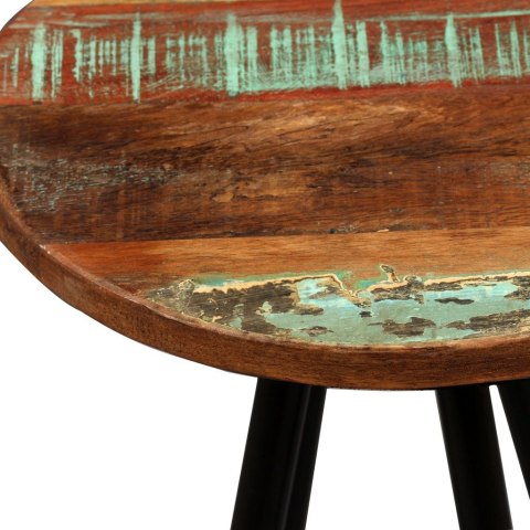 STOŁKI BAROWE 4 SZT DREWNO Z ODZYSKU