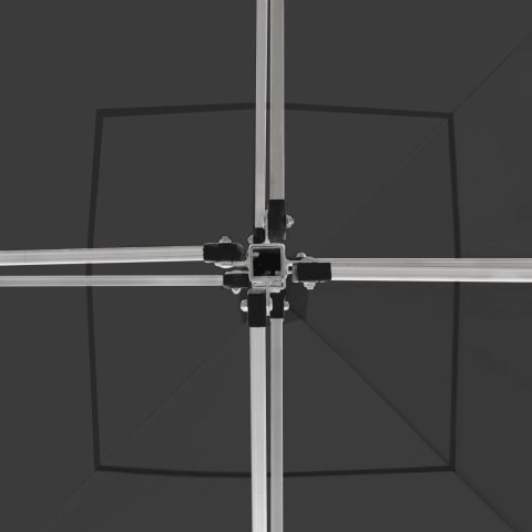 PROFESJONALNY SKŁADANY NAMIOT IMPREZOWY ZE ŚCIANAMI 3X 3M